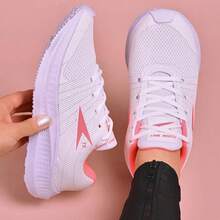 FLOOK GYM WOMEN'S SPORT TENNIS OUTDOOR TRAINING - White and Pink - View 5
