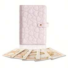 1pc Jewelry Organizer Box - A5 Travel Case With Zipper Closure, Beige/Transparent Design, Jewelry Rolls Storage - Portable Jewelry Storage Box For Women, Gift For Christmas, Valentine's, Mother's Day, Travel-Friendly Organizer, Jewelry Organizer Storage, Jewelry Rolls