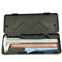 0.02mm Precision Stainless Steel Vernier Caliper (0-6 Inch/0-150mm) Manual Sliding Caliper For Accurate Measurement - Multicolor - View 1