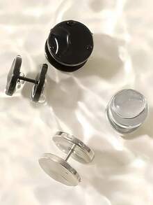 2pcs No-Sew Simple Spiral Buckle Clips - Detachable Metal Cuff Fasteners For Sweaters, Sweater Buttons - Fashionable Decorative Button Accessories,Skirts, Trouser Hems | Mixed Colors | Fashionable Decorative Buttons For Collars, Cuffs & Garment Alterations, Clothes Clips, Hem Fixing Accessories, Simple Clip Design, Fabric Clip Halloween Christmas Accessories Teachers Day.