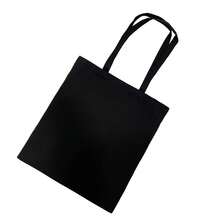 Puna Plain RPET Tote Bag (Black) - Coffee Brown - View 2