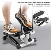 Mini Escaladora con Bandas de Resistencia y Pedales Antideslizantes, Regulador de Micro Tensión, Mini escaladora con Monitor LCD, Ajustable y Portatil - 1 - Ver 2