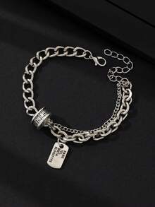 Hip-Hop Bracelets With Niche Design, Unisex, Simple And High-End Accessories