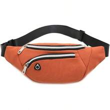 Riñonera para Hombres y Mujeres - Riñonera para Entrenamiento, Viajes y Correr. - (Con orificio para auriculares) Amarillo - Ver 8