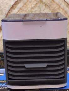 Ventilador de escritorio USB con humidificador de agua integrado FA061 - Blanco - Ver 3