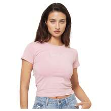 Karl Kani Women Undershirt Tops - 粉色 - 查看 3