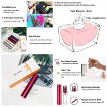 Perfume Spray Atomizer, Travel Essentials Women Men, Refillable Perfume Bottles, Perfume Spray Container, Portable Easy Pump Refilled 5ml Bottle Flying, Purse, Vaction - Red - View 1