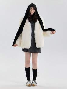 1 Khăn trùm đầu hình tam giác màu trơn cho nữ, chất liệu nylon phong cách đường phố dễ thương, thời trang đa năng và vui tươi, thích hợp mặc khi đi làm trong nhà/ngoài trời, mặc mùa thu/đông - Nhiều màu - Xem 11