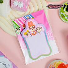 THE POWERPUFF GIRLS 1 Set Sticky Notes & Sticker Set – Fun, Colorful Notepads Featuring Bubbles, Blossom & Buttercup, Perfect For School, Office, Journals, DIY Projects, Gifts For Teens & Fans Of The Show - Multicolor - View 1