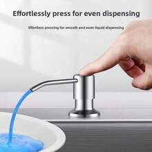Soap Dispenser Extension Tube, Designed To Solve Daily Inconvenient Liquid Extraction, Suitable For Soap Dispensers And Dish Soap Dispensers, Adjustable Length To Fit Different Placement Scenarios, Easily Reach The Liquid For Convenient Use - Multicolor - View 6