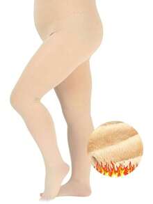 1条装 200克/80克加厚保暖连裤袜，高弹力，半透明，高腰，秋冬季保暖裤袜（尺码偏小），舒适保暖