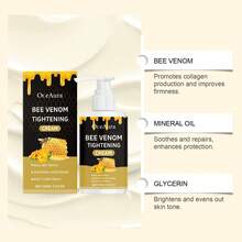 OceAura Bee Venoms Body Tightening Cream Anti Dryness Roughness Skin Improve Sagging Smooth Delicate Skin Gentle Hydrating Body Care Cream - 白色 - 查看 5