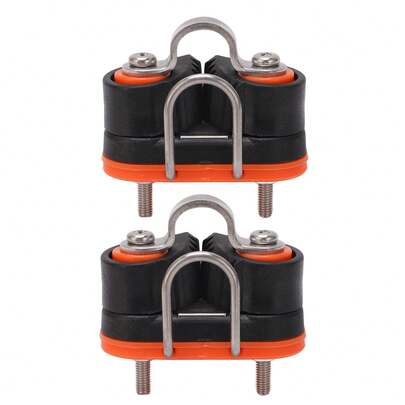 Cam tacón de cámara de entrada rápida, tacón de cámara de velero con anillo de liderazgo para una cuerda de 3‑12 mm