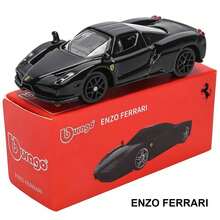 Burago 1:64 Scale Ferrari Series Racing Car Model, Children Mini Diecast Replica Car, Small Alloy Collectible Car Model, New Year Christmas Birthday Gift - ENZO FERRARI - View 1