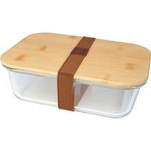 Seasons Roby Bamboo Lunch Box (Clear/Brown) - Coffee Brown - View 1