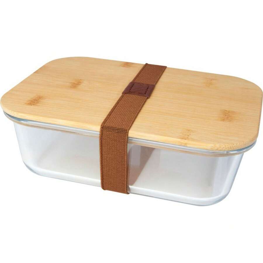 Seasons Roby Bamboo Lunch Box (Clear/Brown) - Coffee Brown - View 1