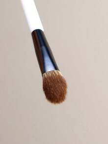 CHARM MAKEUP 1 Peça Pincel de Maquiagem de Duas Pontas, Pincel de Sombra Multifuncional, Pincel Corretivo, Adequado para Meninas e Mulheres, Pincel de Sobrancelha, Pincel de Sombra, Escova Spoolie, Escova Spoolie - Preto e Branco - Visão 4