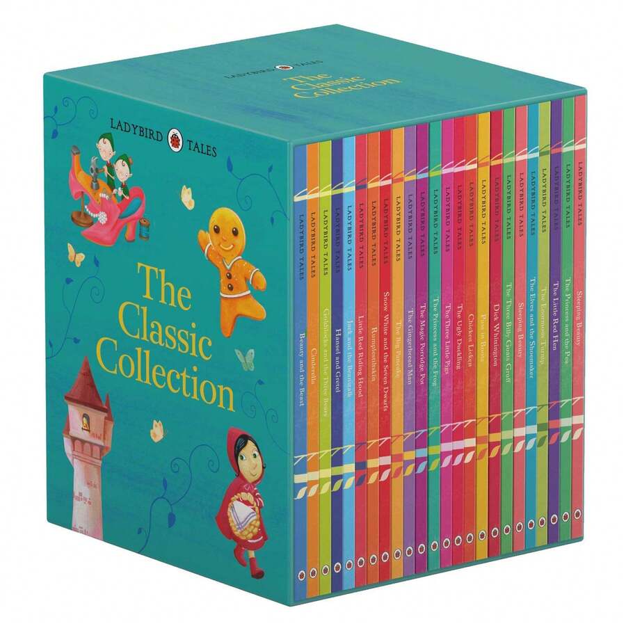 Ladybird Tales My Once Upon A Time Library Children Classics Collection 24 Books Box Gift Set Pack. - Sets - View 1
