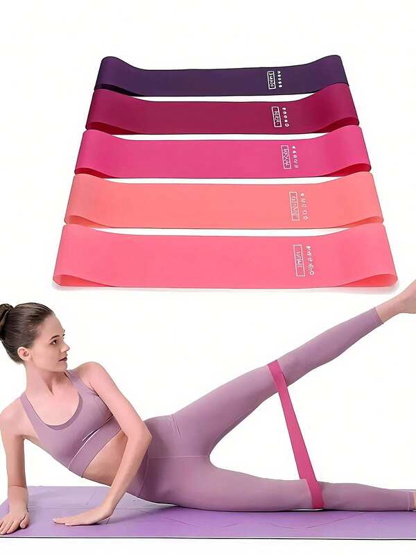 Yoga Resistance Band – TPE Material, Soft & High Elasticity, For Yoga & Glute Squats, Durable