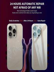 7 Pcs Back Hydrogel Film Screen Protector Compatible With IPhone 17 Pro Max 17 Air 16 Pro 16 15 14 13 12 11 16e Plus X XS XS Max XR Mini Sleek Back Cover, Anti-Scratch, Soft Hydrogel Film, Full Coverage, Smooth Touch, Bubble-Free, Easy To Install, Bubblefree Protection, Phone Screen Protector