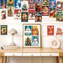 Christmas-Themed Cards - Decorative Background Cards, Gift Greeting Cards, Postcards & Message Cards