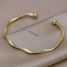 1 Stück Möbiusband Armband Damen Ins Kalter Wind Nischendesign verdrehtes Armband einfache Mode gehobenes Gefühl Freundschaftsarmband Weihnachts- oder Geburtstagsgeschenk