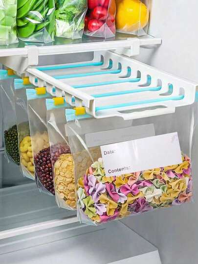 Resealable Food Storage Bags, Organizer Bags, Thick Freezer Bags, Reusable, Ideal For Organizing Heavy-Duty Resealing Airtight Plastic Bags With Zipper, Suitable For Kitchen, Refrigerator