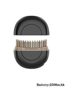 GENAI Mini Portable Wireless Hair Straightening Brush, Compact Negative Ion Hair Straightener, Long-Lasting Heated Brush, Lightweight & Compact, Anti-Scald Design, Up To 20 Minutes Usage After Full Charge - Multicolor - View 16