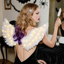 CLONG Fallen Angel Costume Wings For Girls Devil Wings For S Halloween Women