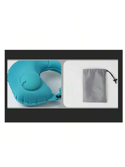 Inflatable Shaped Pillow, Pressure Neck TPU Airplane Milk Zijden Portable Travel view 7
