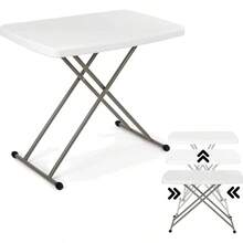 Mesa Personal Individual Rectangular 76xx50cm Plegable Porttil, Diseo De Tamao Ajustable, Mesa Auxiliar Compacta Multiusos, Mesas Plegables, Escritorio Home Office, Interior Exterior - inicial - Ver 2