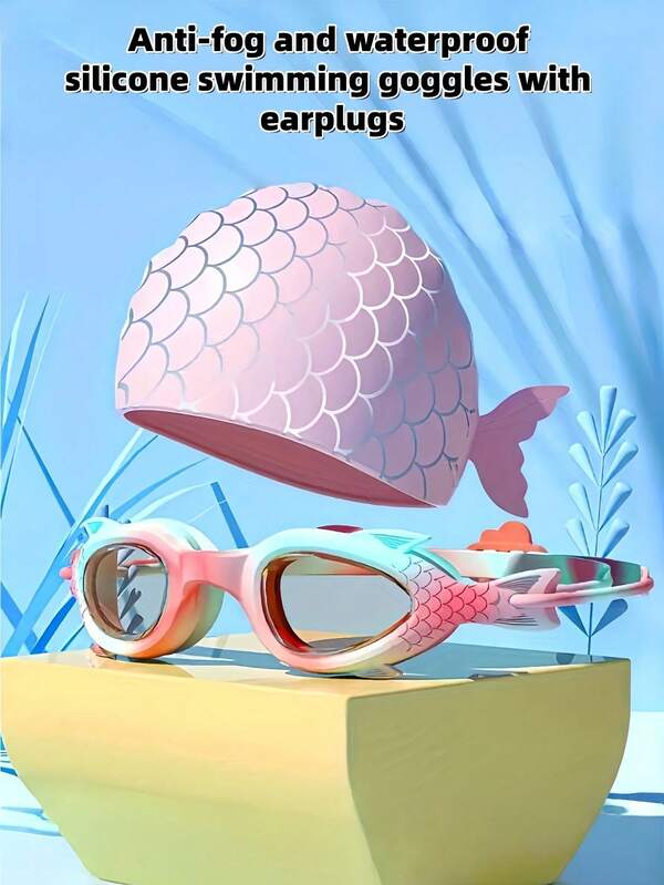 1 Piece Of Swimming Goggles - Swimming Goggles, Professional Anti-Fog And Anti-Leakage With Wide Field Of View, Anti-Fog And Waterproof Swimming Goggles, Water Sports Accessory Set, Marine Necessities, Beach Essentials, Beach Accessories, Pool Floats. Marine Accessories And Pool Fire Extinguishers, Waterproof And Anti-Fog Silicone Electroplated Pink Swimming Goggles, Beach Necessities