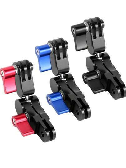 360 Degree Rotation Metal Tripod Mount Adapter Helmet Camera Fixed Holder For Gopro For Osmo Action For EKEN Action Camera