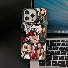 Funda para teléfono K-KATSEYE, compatible con iPhone 16, 15, 14, 13, 12 Pro Max, X/XS MAX, 8, 7 Plus - Parte trasera mate - A prueba de golpes, funda de teléfono de Halloween, funda de teléfono genial, funda de teléfono muy genial, funda de teléfono linda, funda a prueba de golpes, diseño impreso en UV, amantes del anime - Mezcla de colores - Ver 2