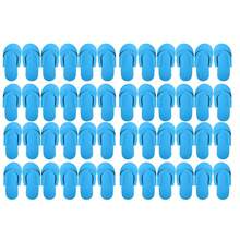 12/24 Pairs Pedicure Slippers For Guests Foam Disposable Flip Flops Pedicure Shoes Sandals Bulk For Women Spa Party Supplies - Multicolor - View 14