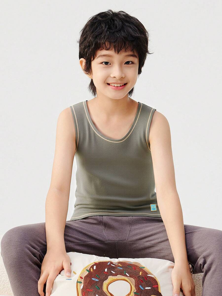 Balabala BalaOne Kids' Soft Brushed Inner Vest 2025 Fall/Winter, Easy Fit For Boys & Girls