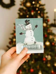 6pcs Christmas Money Holder Card For Cash, Christmas Party Favors Bags, Christmas Tree Snowman Pattern Cash Holder, Christmas Gift Idea, Xmas Gifts, Merry Christmas Gift Packaging Bags, Red Packets, Christmas Decorations 2025, Christmas Tree Decoration, Christmas Hanging Decor, Winter Holiday New Year Christmas Party Supplies, Christmas Party Supplies, Home Decor Room Decor, 2026 New Years Decoration Gifts