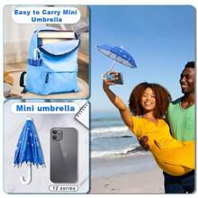 Phone Umbrella Suction Cup StandPhone For Sun Shad Outdoor AntiGlare Cell Cute Sunshade Holder Car Navigation Shade Visor Sun Hood Shield Block Glare 3PCS