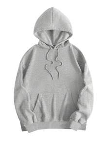 Women's Printed Hoodie Sweatshirt, Casual Loose Fit Versatile Top, Autumn/Winter