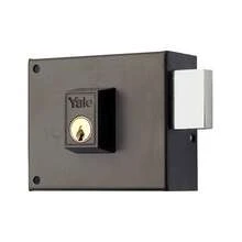 Yale Cerradura   124-a/hp/10/ derecha. - Bronce - Ver 1