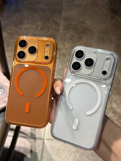 Luxury High Transparency Magnetic Shockproof Phone Case Compatible With IPhone 17ProMax 17Pro 17 Air 17 16 15 14 13 12 Pro Max 11 Cases Shockproof Back Cover Wireless Charging