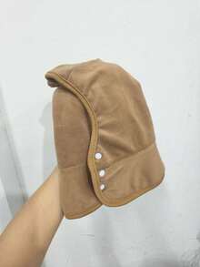 Integrated Knitted Hat For Baby Scarves In Autumn And Winter, Warm Ear Ion Hat For Boy And Girl, Suitable For Babies From 6 To 24 Months Old