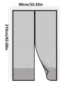 1pc Heavy Duty Magnetic Screen Door - Keeps Mosquitoes Out, Enjoy Fresh Air - Self-Sealing, Hands-Free Mesh Divider - Ideal For Pets And Children Safety. - Multicolor - View 11