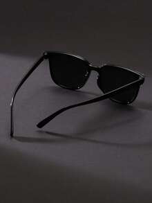 1 pieza Gafas de moda de estilo bohemio retro cuadradas, modelo básico adecuado para deportes, pesca, vacaciones, viajes, conducción, calle, playa, , actividades al aire libre, golf, conducción, festivales, salidas, senderismo, ropa de calle, fiestas, protección solar, elegante atuendo para salidas familiares, viajes, vacaciones, verano, playa, vacaciones, al aire libre, viajes - Multicolor - Ver 4