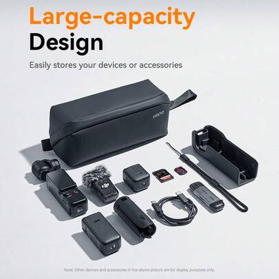 Llano Portable Storage Bag Lightweight Travel Storage Case Camera Handbag Box Bag Convenient Camera Accessory Case For Osmo Pocket 3