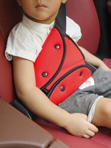 1件儿童汽车三角安全带 - 黑色 - 查看 6