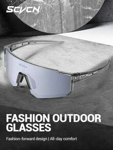 SCVCN自行车运动骑行眼镜男女士山地公路车赛车眼镜户外高尔夫眼镜钓鱼徒步时尚度假露营旅行摄影配件