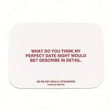 Fun Couples Card Game | 150 Questions For Adult Game Night And Date Nights - Red - View 4