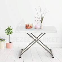 Mesa Personal Individual Rectangular 76xx50cm Plegable Porttil, Diseo De Tamao Ajustable, Mesa Auxiliar Compacta Multiusos, Mesas Plegables, Escritorio Home Office, Interior Exterior - inicial - Ver 5