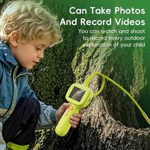 Kids Borescope With Light Educational Science Exploration Toy Kit Inspiring Gifts For Boys Girls Ages 3-12 | Perfect For Camping, Nature Activities, Birthday Christmas Green, Kids Science Kit, Camping Science Tool, Engaging Science Tool, Fun Discovery Tool, Kidfriendly Design, Durable Kids Tool, Discovery Scope, Kids Microscope, Curious, Young Explorers - 綠色 - 查看 6